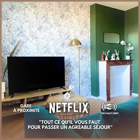 L'ecrin - Wifi - Netflix - Climatisation - Parking Gratuit Apartment *