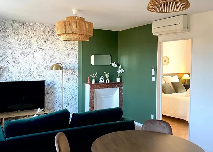 L'écrin - Wifi - Netflix - Climatisation - Parking Gratuit Appartement