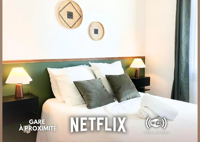 L'écrin - Wifi - Netflix - Climatisation - Parking Gratuit *